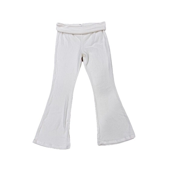 Grayson Threads Juniors Hello Kitty Cozy Waffle Knit Foldover Waist Pants XL NEW - Picture 2 of 7